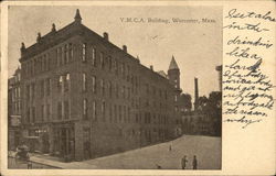 Y.M.C.A. Building Worcester, MA Postcard Postcard Postcard