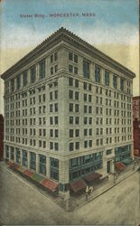 Slater Building Worcester, MA Postcard Postcard Postcard