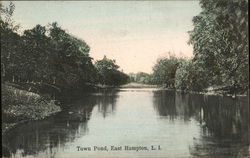 Town Pond Postcard