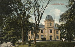 Grammar School Chicopee Falls, MA Postcard Postcard Postcard