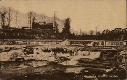 The Old Falls Pendleton, IN Postcard Postcard Postcard