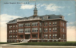 Luther Hospital Postcard