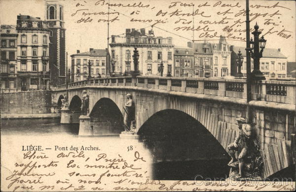 Pont des Arches Liege, Belgium Benelux Countries