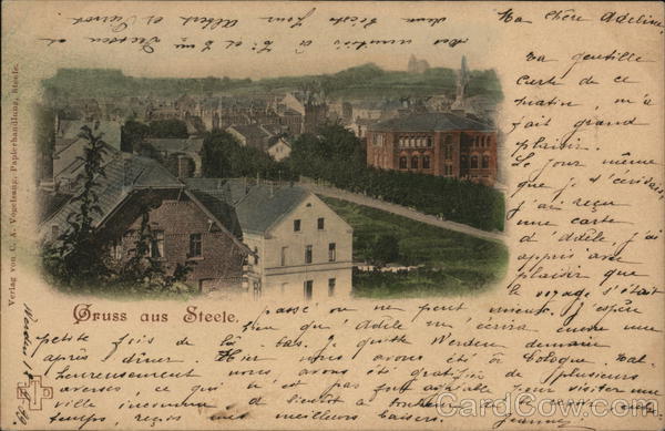 Gruss aus Steele Belgium