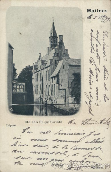 Maison Seigneuriale Malines Belgium