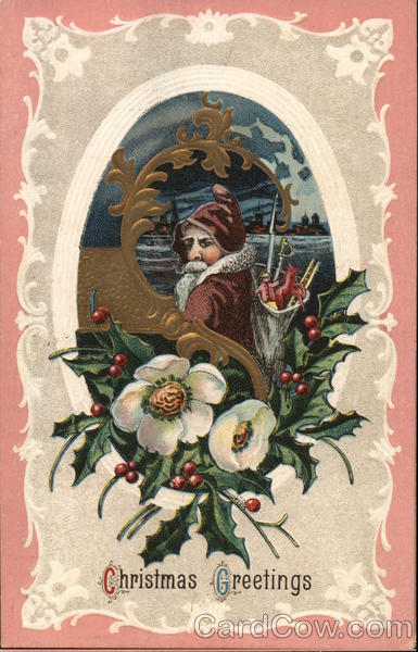 Christmas Greetings Santa Claus