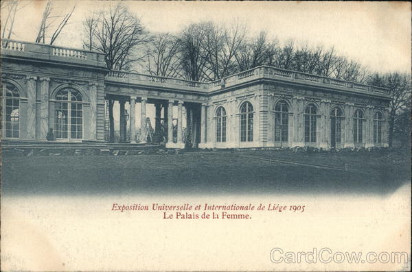 Le Palais de la Femme Liége Belgium 1905 Liège International