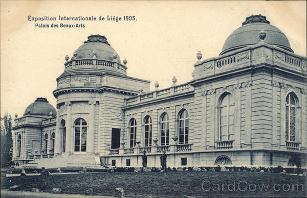 Palais des Beaux-Arts Liege Belgium 1905 Liège International