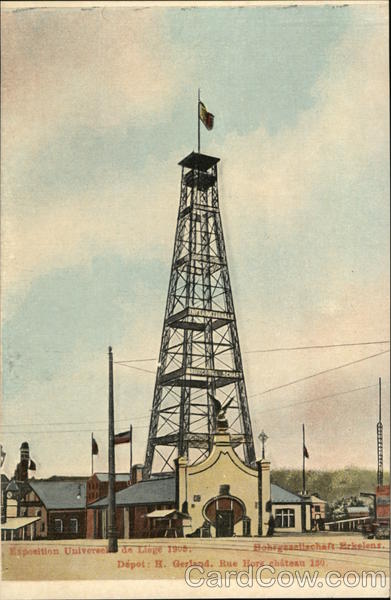 Bohrgesellschaft Erkelons Liége Belgium H. Gerland