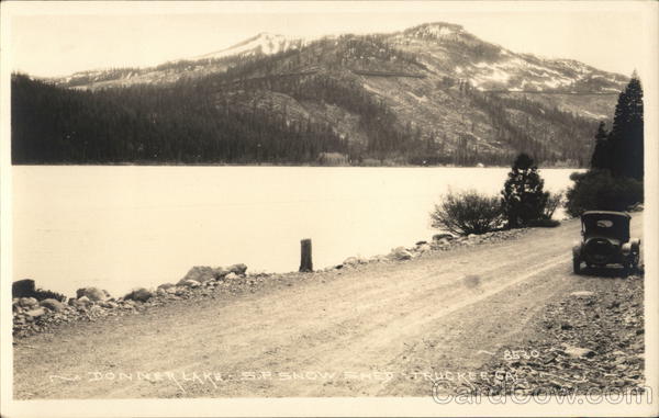 Donner Lake & S.P. Snow Shed Truckee California