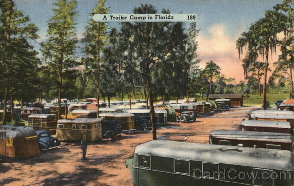 A Trailer Camp in Florida Bradenton