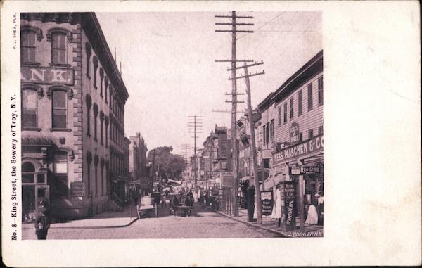 King Street, The Bowery of Troy New York