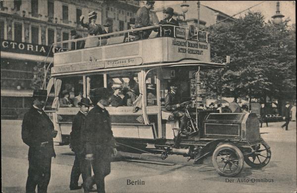 Der Auto-Omnibus Berlin Germany