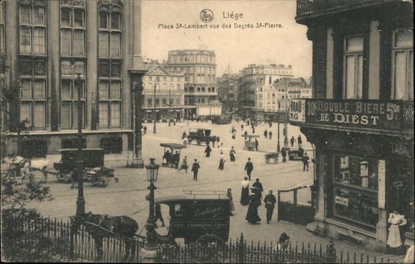 Place Saint-Lambert Liège Belgium