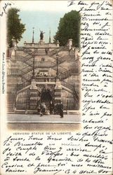 Statue de La Liberte Postcard