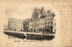 Vieilles Maisons Sur La Dyle Postcard