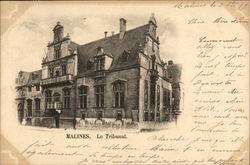 Vue du Tribunal Malines, Belgium Benelux Countries Postcard Postcard