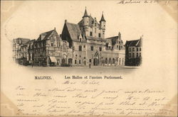 Les Halles et l'Ancien Parlement Malines, Belgium Benelux Countries Postcard Postcard