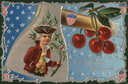 Washington, His Truthfulness Postcard