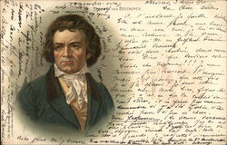 Ludwig Van Beethoven Postcard