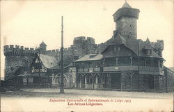 Les Arenes Liegeoises Postcard