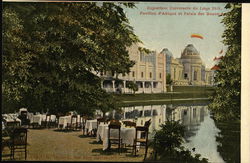 Pavillon d'Afrique et Palais des Beaux-Arts Postcard