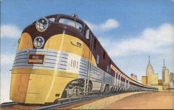 The Pere Marquettes Locomotives Postcard Postcard