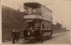 Bacup Trolley Postcard