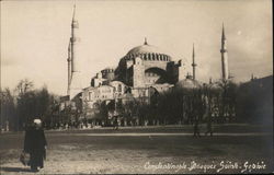 Constantinople - Mosquee Sainte Gebbie Istanbul, Turkey Greece, Turkey, Balkan States Postcard Postcard Postcard