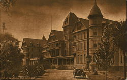 View of Hotel Vendome San Jose, CA Postcard Postcard