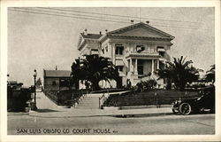County Court House San Luis Obispo, CA Postcard Postcard