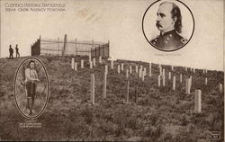 Custer's Historic Battlefield Postcard