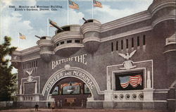 Monitor and Merrimac Building, Elitch;s Gardens Postcard