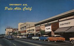 University Ave. Palo Alto, CA Postcard Postcard Postcard