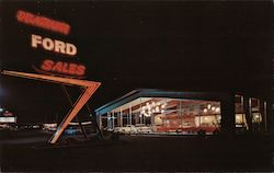 Delagrange Ford Sales, Inc. Postcard