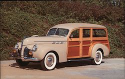 1940 Pontiac Station Wagon Postcard