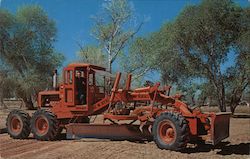 Grader For Rent - Lee W. Byrd Blade Rental Postcard