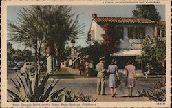 Palm Canyon Drive at the Plaza Postcard