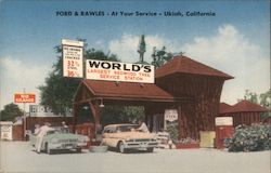 Ford & Rawles - At Your Service Postcard