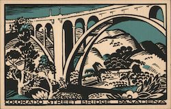 Colorado Street Bridge Pasadena, CA Postcard Postcard Postcard