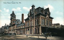 Union Depot Kansas City, MO Postcard Postcard Postcard