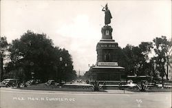 Mexican Monument to Cuahtemoc Mexico Postcard Postcard Postcard
