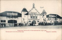 Restaurant of Upper Bavaria - Exposition Universelle et Internationale de Liège Postcard