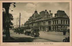Estación Constitución, F.C.S. Postcard