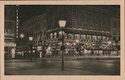 Unter den Linden, Corner Friedrichstraße Postcard