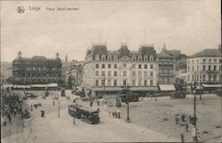 Place Saint-Lambert Postcard