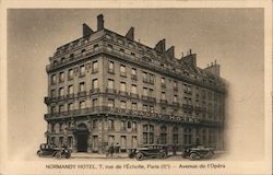 Normandy Hotel, Paris France Postcard Postcard Postcard
