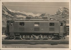 Swiss Rail Car Trains, Railroad Postcard Postcard Postcard