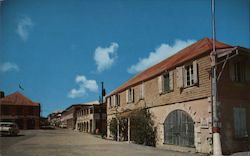 Typical Street Scene Postcard