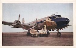 United Mainliner Cargo Plane Postcard